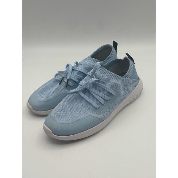 Women's Peter Millar Hyperlight Glide Sneaker Serenity Blue Size 9 - Picture 1 of 8